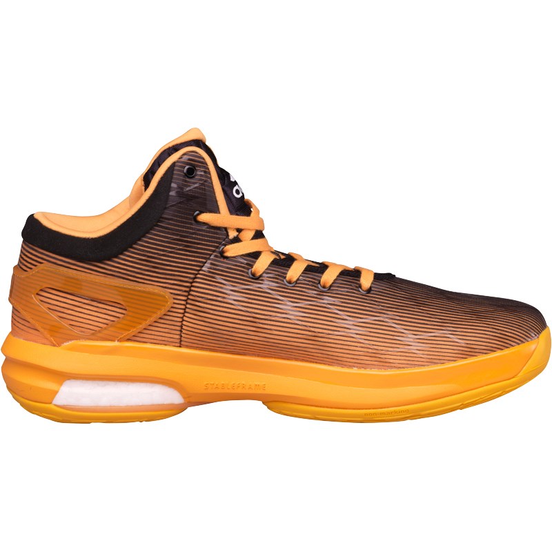 Buy adidas Mens Crazylight Boost Basketball Shoes Bright Gold/White/Black