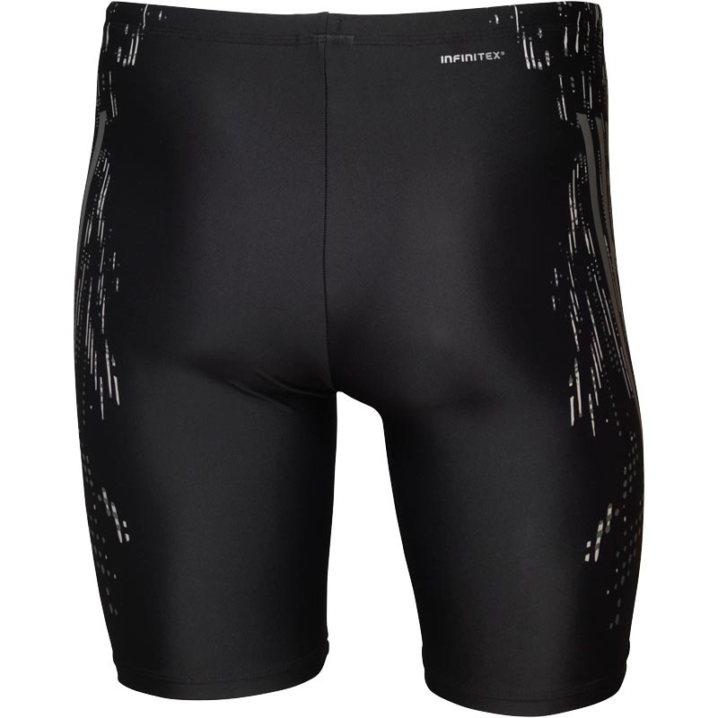 Buy adidas Mens Tech Infinitex Long Leg Jammer Shorts Black/Iron Metallic