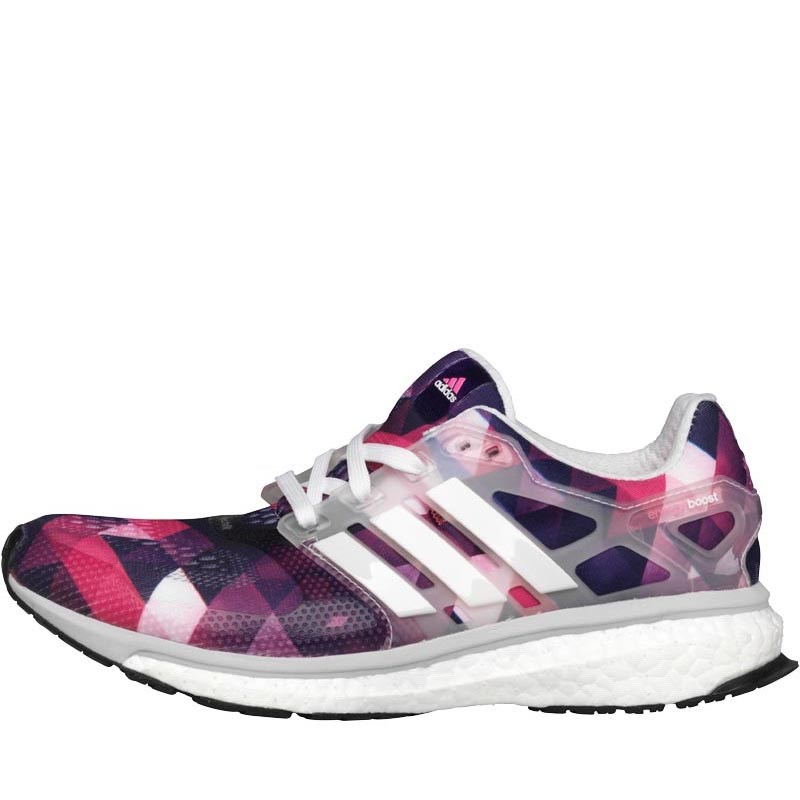 Buy adidas Womens Energy Boost ESM Neutral Running Shoes White/Zero