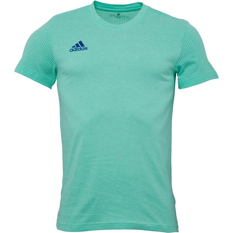 Buy adidas Mens Aeroknit Training Top Green