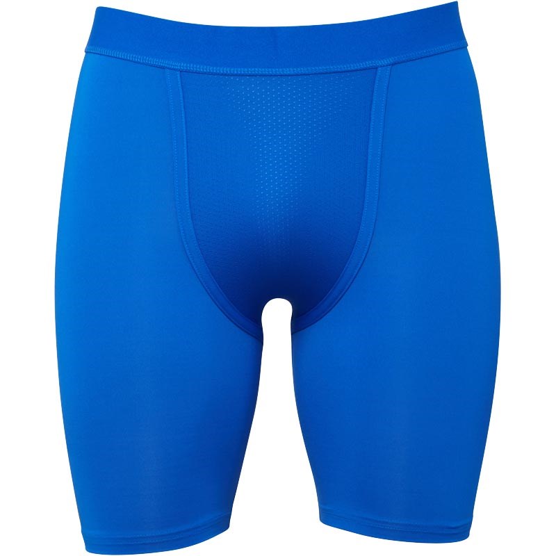 Buy adidas Mens TechFit Cool ClimaCool Compression 9" Tight Shorts Blue