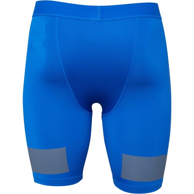 Buy adidas Mens TechFit Cool ClimaCool Compression 9" Tight Shorts Blue