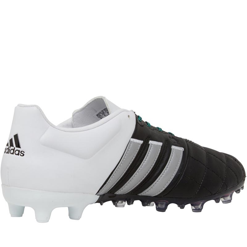 Buy adidas Mens ACE 15.2 FG / AG Leather Football Boots Core Black
