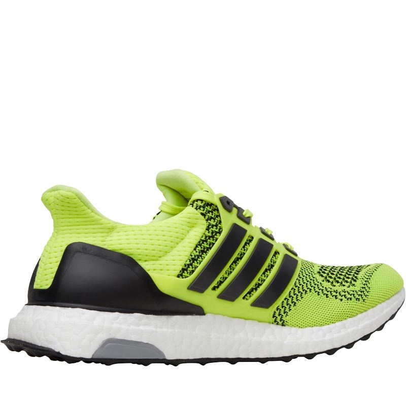 Buy adidas Mens Ultra Boost Neutral Running Shoes Solar Yellow/Solar