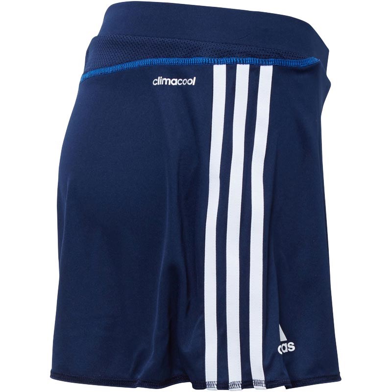 Buy adidas Womens 3 Stripe ClimaCool Hockey Skort Collegiate Navy