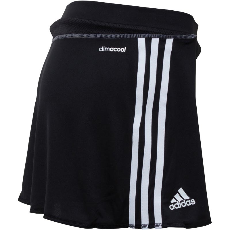 Buy adidas Womens 3 Stripe ClimaCool Hockey Skort Black