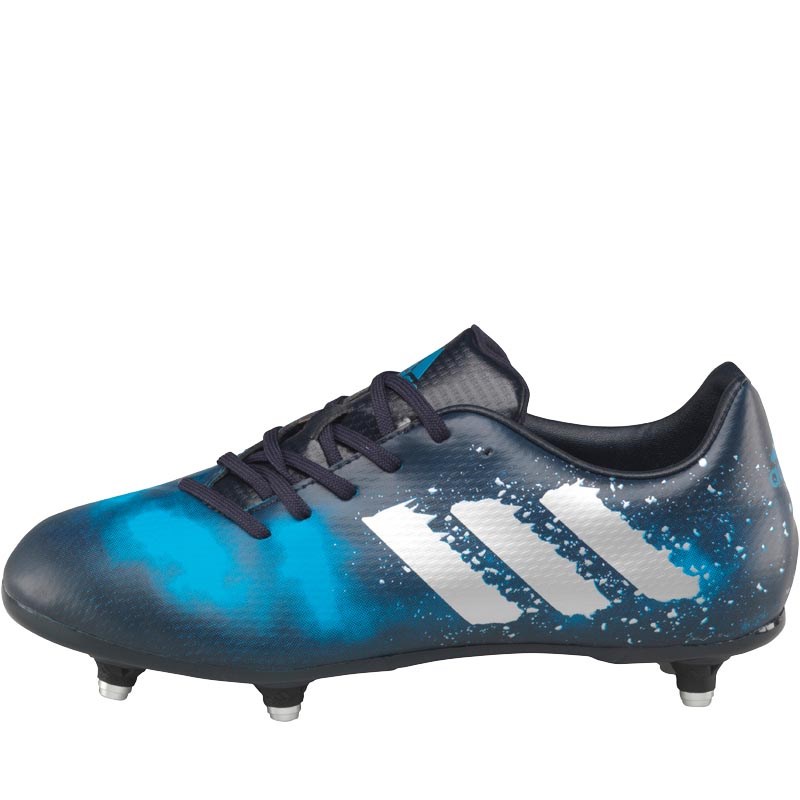 Buy adidas Junior Malice SG Rugby Boots Night Navy/Silver Metallic