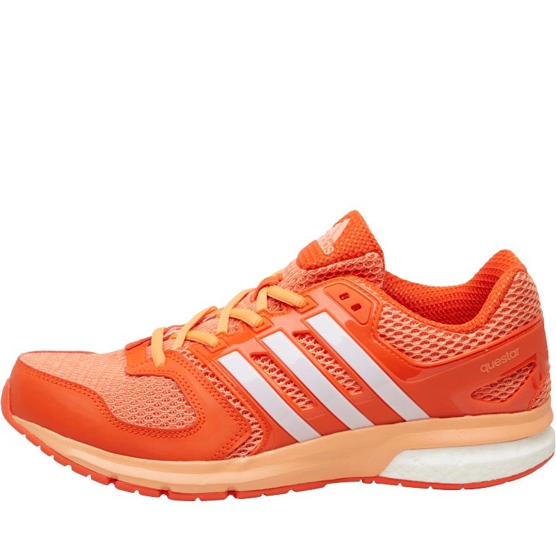 Buy adidas Womens Questar Boost Neutral Running Shoes Energy/White/Easy