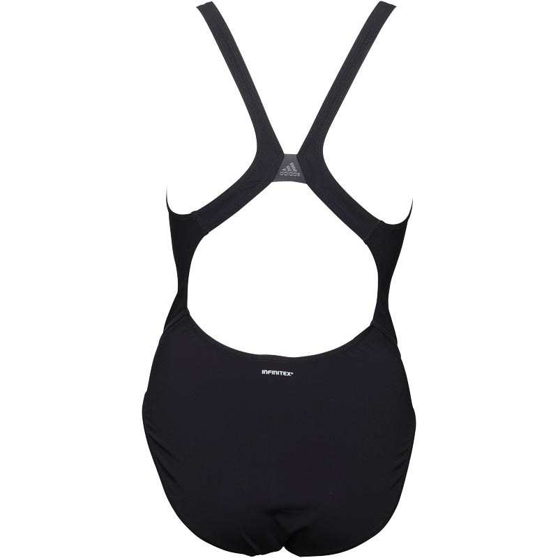 Buy adidas Womens Infinitex+ Streamline One Piece Swimming Costume Black