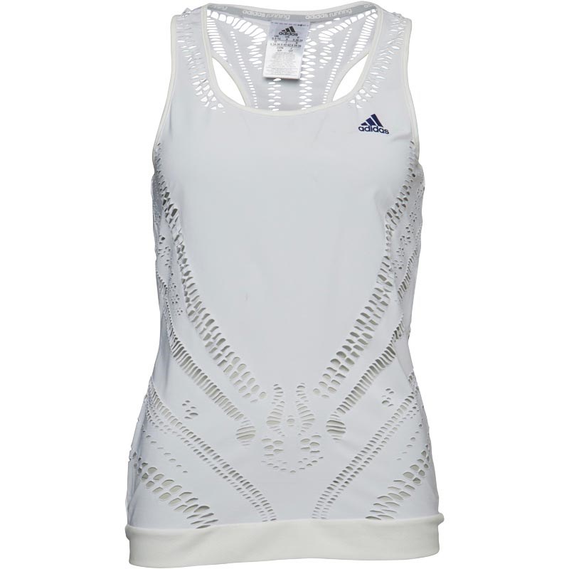 Buy adidas Womens Climacool Running Tank White