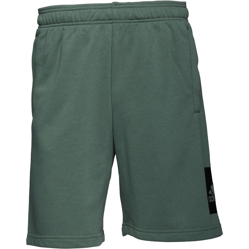 Buy adidas Mens Athletics Big Logo Sweat Shorts Green/Black