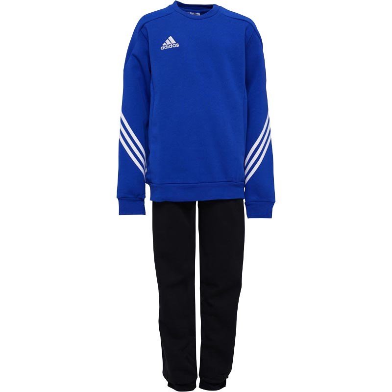 Buy adidas Junior Boys Sereno 14 Sweat Suit Cobalt/White