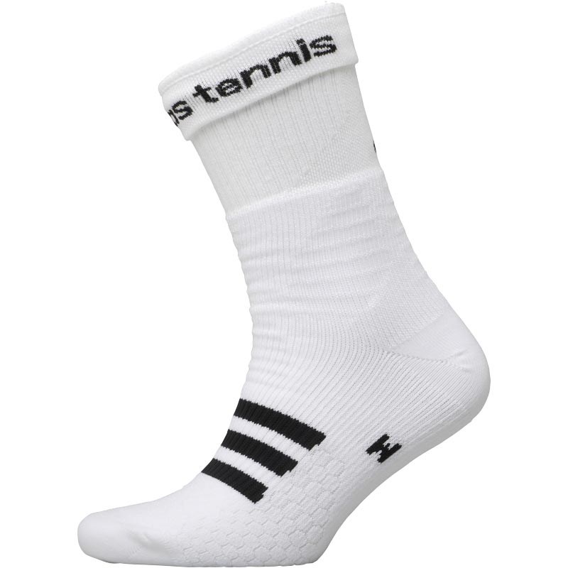 Buy adidas Tennis ID Crew Socks One Pair White/Black/Black