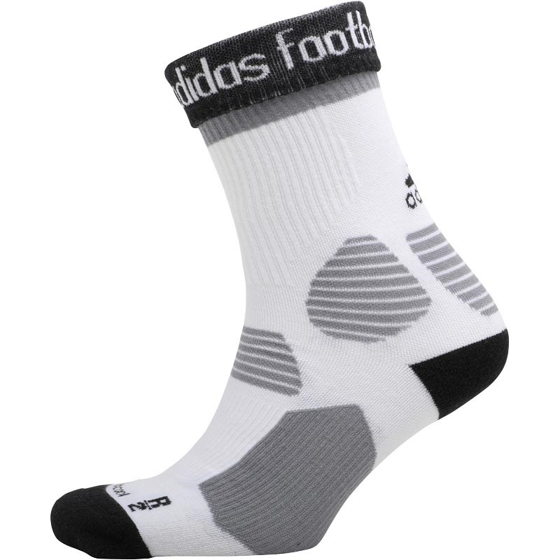 Buy adidas ID Crew Football Training Socks Light White/Black/Grey