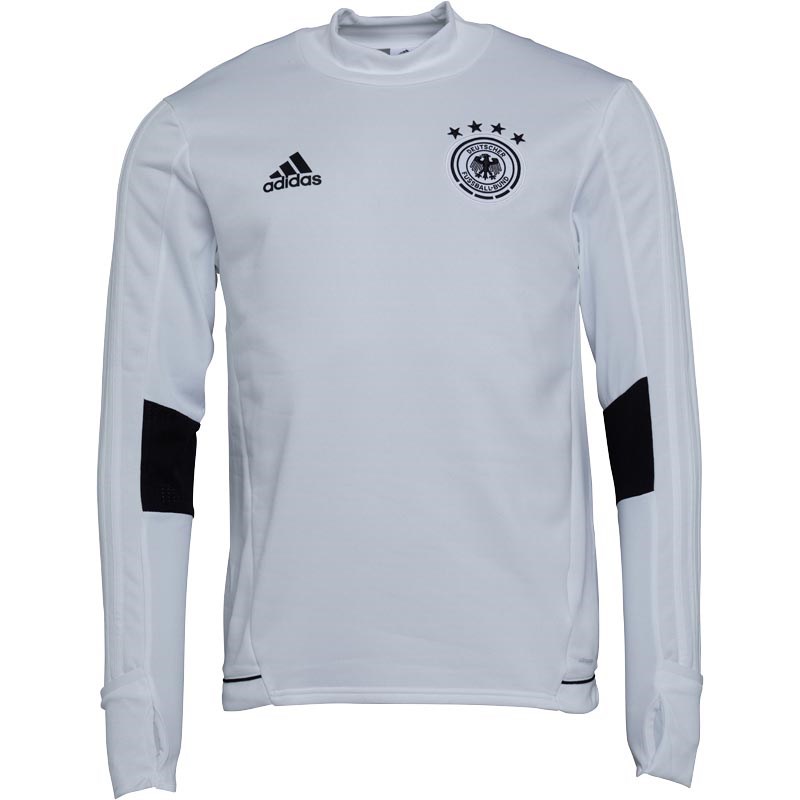 Buy adidas Mens DFB Germany Football Training Top White/Black