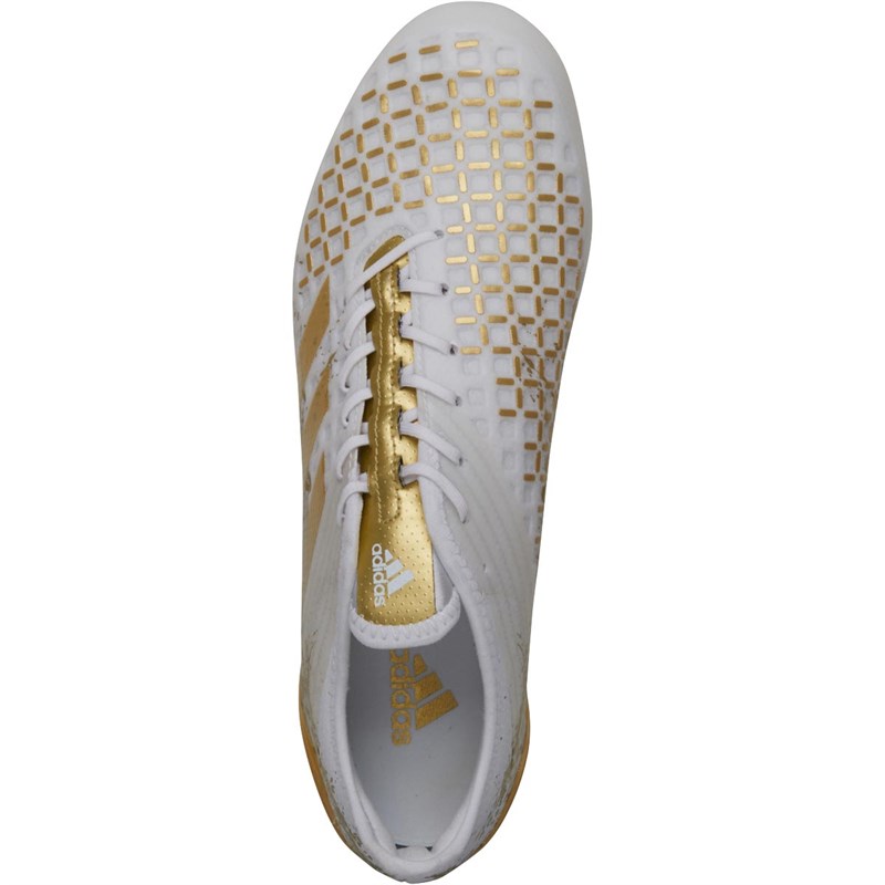 Buy adidas Mens Predator Malice Control FG Rugby Boots Footwear White