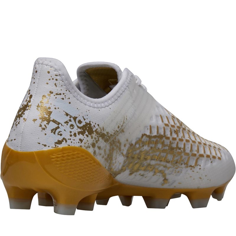 Buy adidas Mens Predator Malice Control FG Rugby Boots Footwear White