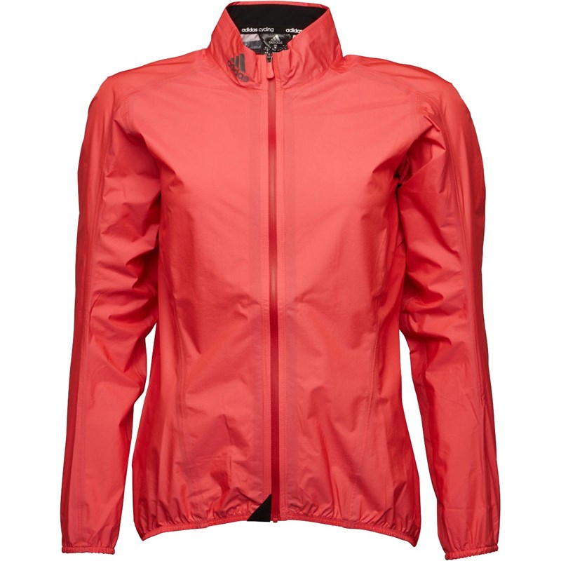 Buy adidas Womens H.Too.Oh Cycling Rain Jacket Shock Red