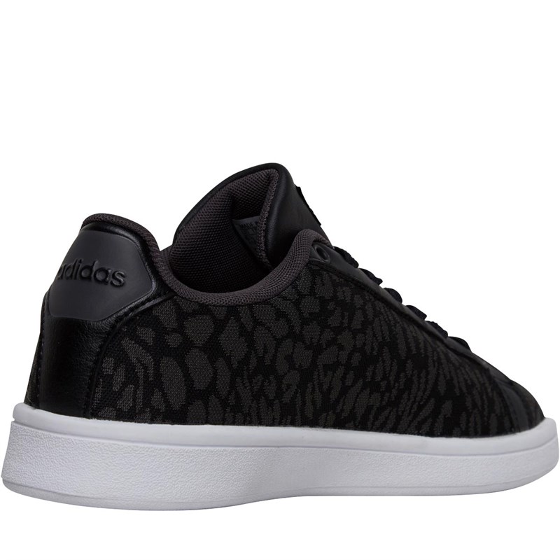 adidas Damen Cloudfoam Advantage Clean Sneakers Schwarz