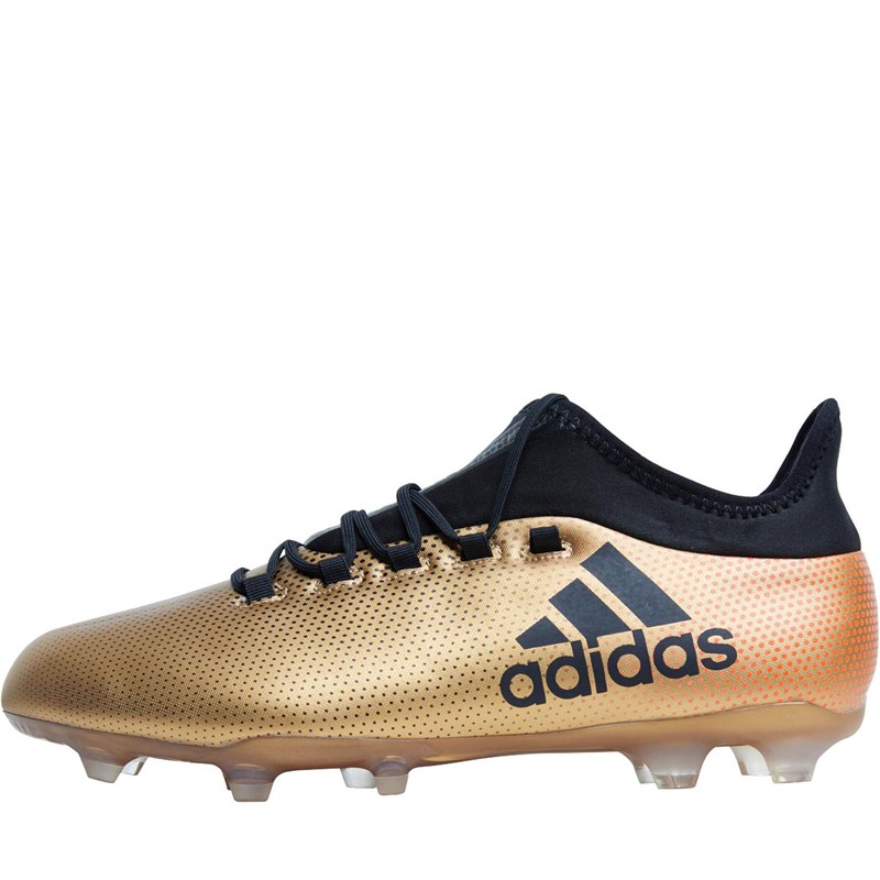 Buy adidas Mens X 17.2 FG Football Boots Tactile Gold Metallic/Core