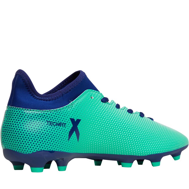 Buy adidas Mens X 17.3 FG Football Boots Aero Green/Unity Ink/HiRes Green