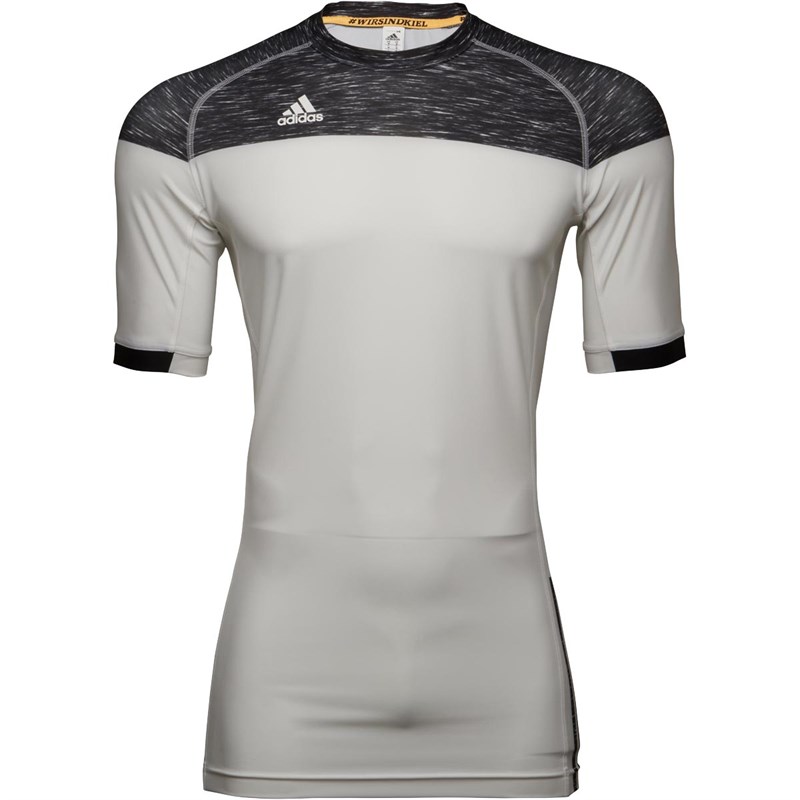 Buy adidas Mens TechFit Handball Jersey White
