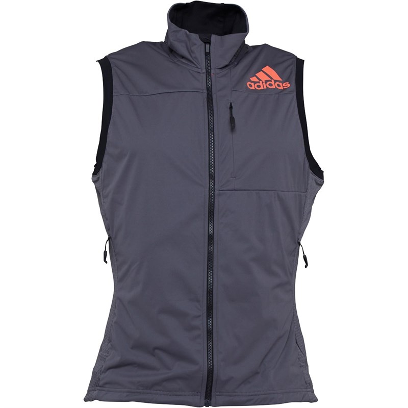 Buy adidas Mens Xperior Running Vest Grey Five/Energy