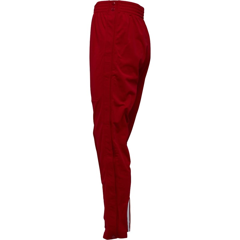 Buy adidas Mens Ekit Snap Basketball Pants Power Red/White