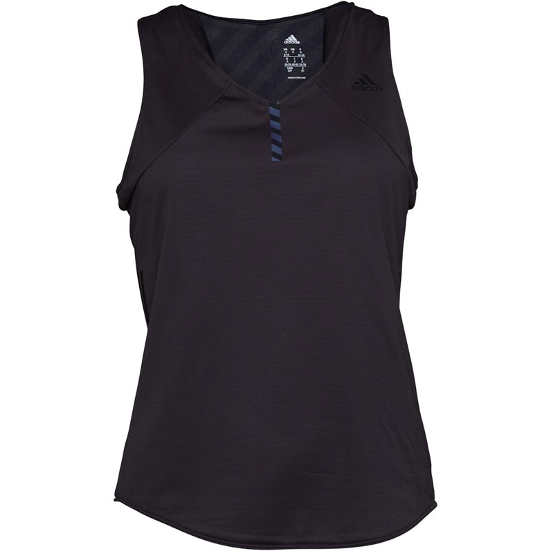 Buy adidas Womens adizero Running Tank Top Utility Black