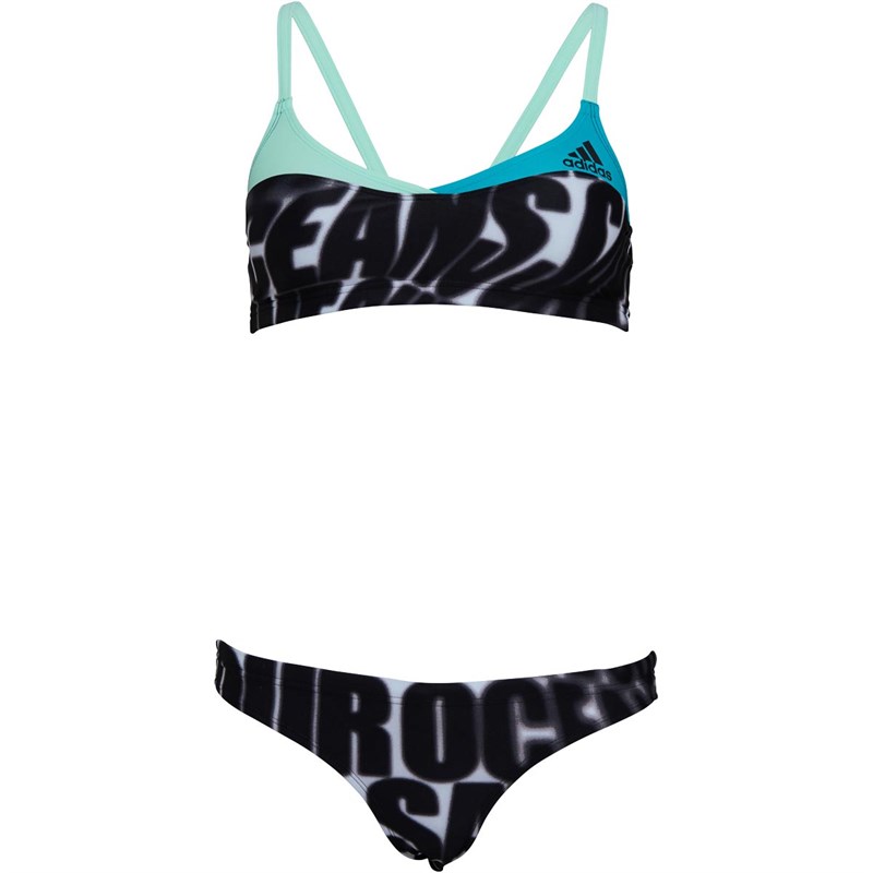 Buy adidas Womens Beach Volleyball Performance Bikini Black/White/Easy