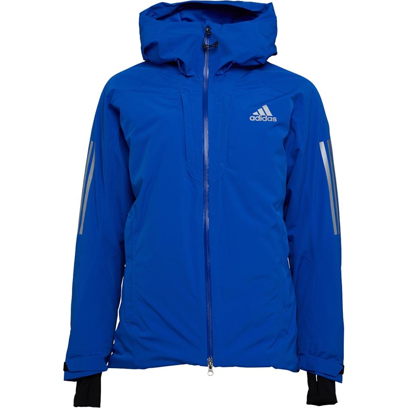 Buy adidas Womens Adizero Winter Jacket Blue/Mystery Blue/White