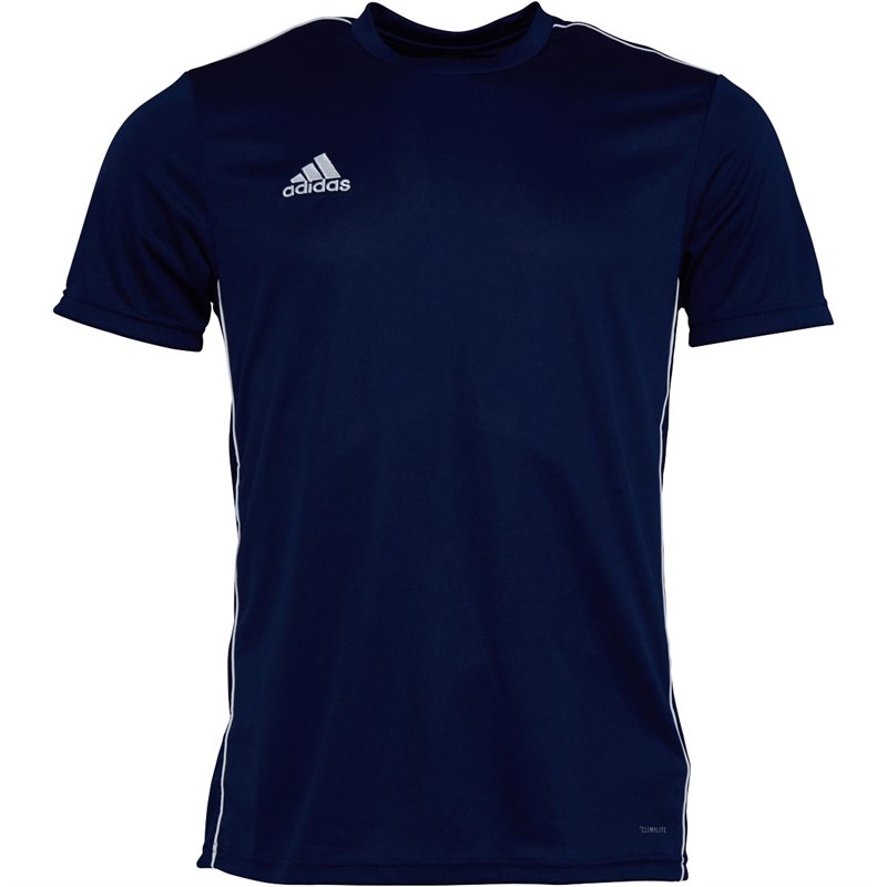 Buy adidas Mens Core 18 Poly Training Top Dark Blue/White
