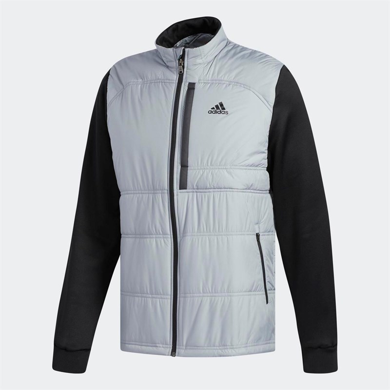 Buy adidas Mens Golf Climaheat Primaloft Jacket Mid Grey