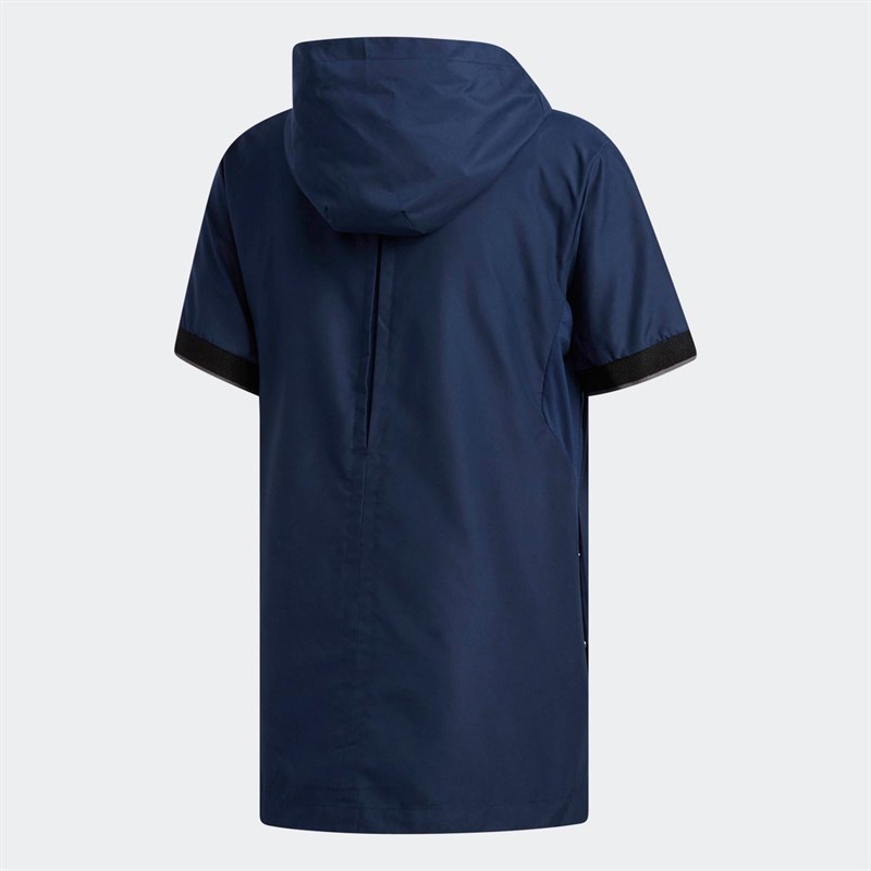 Buy adidas Mens Electric Shooter Short Sleeve Hoodie Collegiate Navy