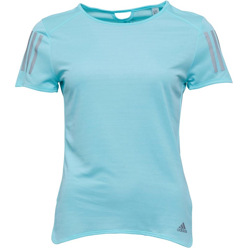 Buy adidas Womens Response Running TShirt Energy Aqua