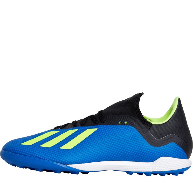 Buy adidas Mens X Tango 18.3 Turf Astro Football Boots Football Blue/Solar Yellow/Core Black