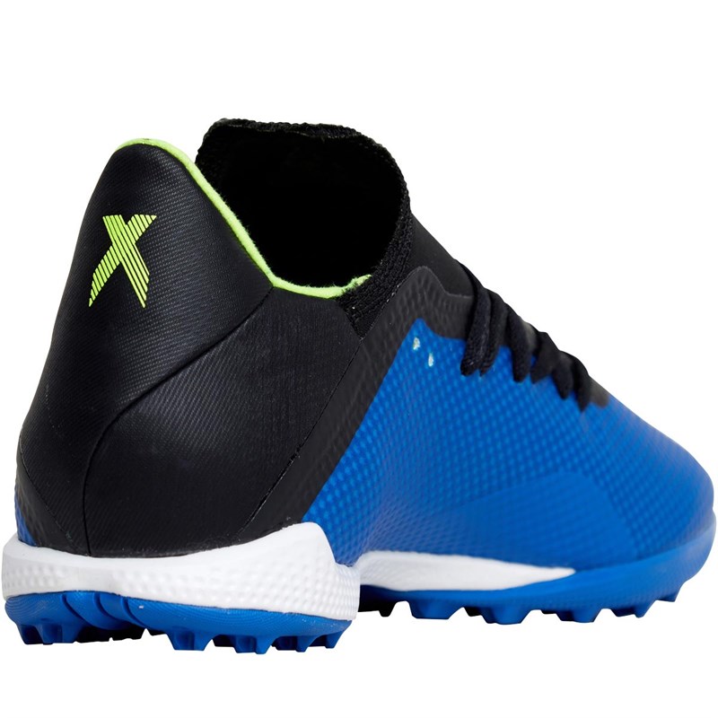 Buy adidas Mens X Tango 18.3 Turf Astro Football Boots Football Blue/Solar Yellow/Core Black