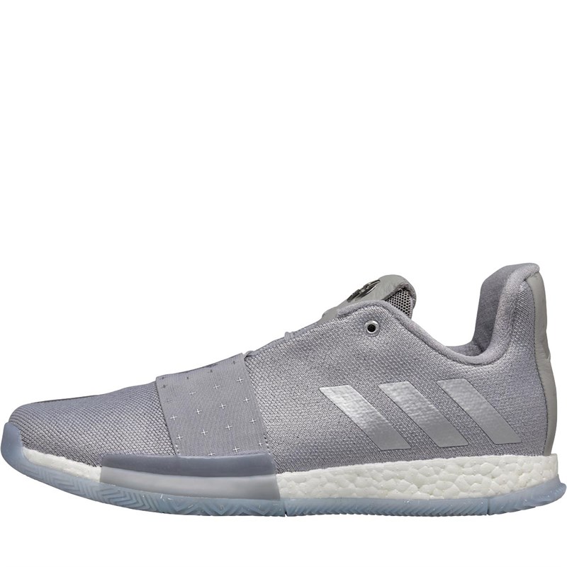 Buy adidas Mens Harden Vol. 3 Boost Basketball Shoes Grey Two/Silver