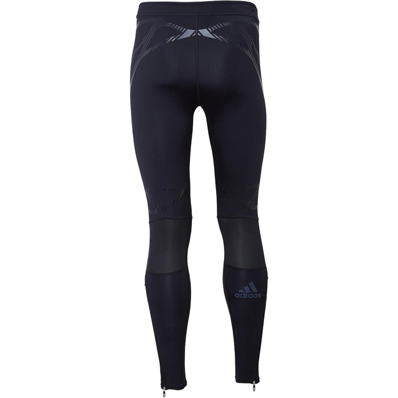 Buy adidas Mens Adizero Running Tights Black