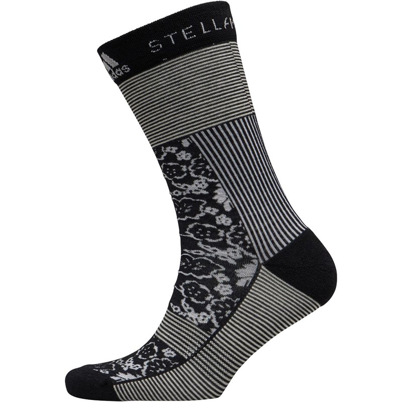 Buy adidas Womens Running Ankle Socks Black/White/White