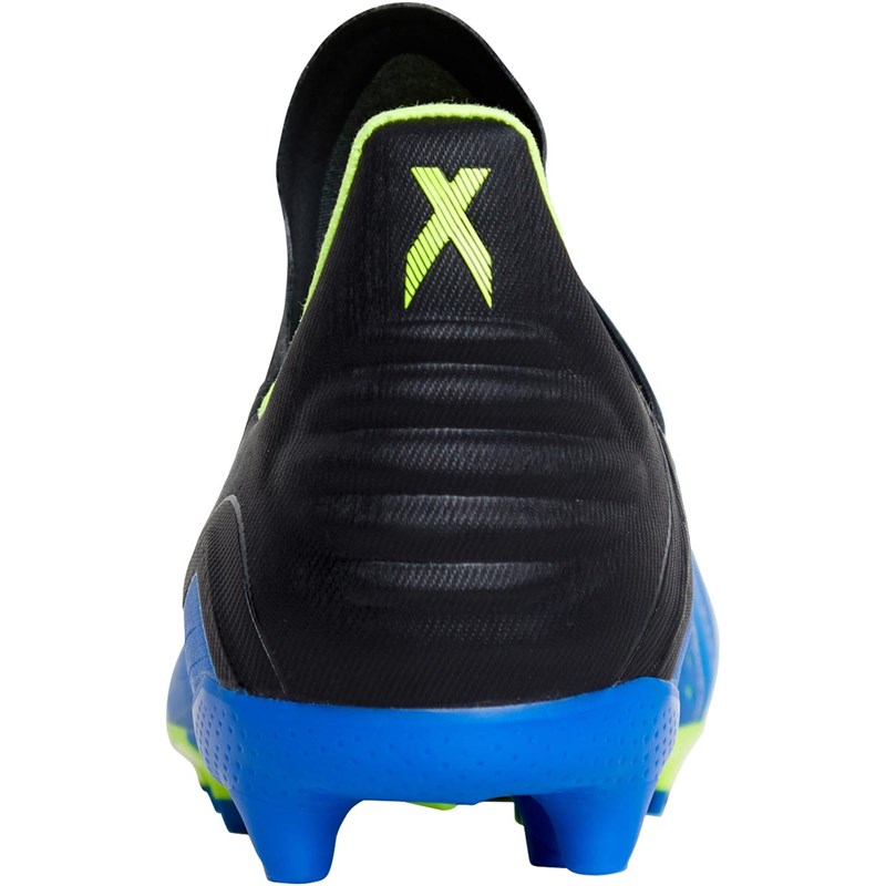Buy adidas Junior X 18.1 FG Football Boots Football Blue/Solar Yellow