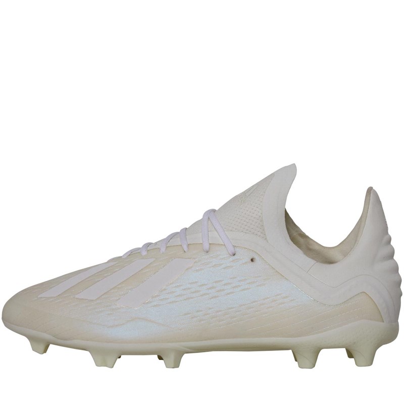 Buy adidas Junior X 18.1 FG Football Boots Off White/Footwear White/Off