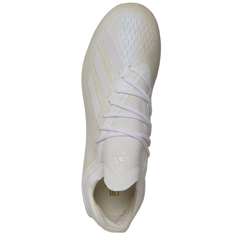 Buy adidas Junior X 18.1 FG Football Boots Off White/Footwear White/Off