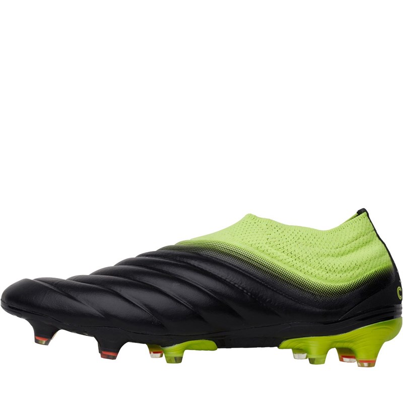 Buy adidas Mens Copa 19+ FG Firm Ground Football Boots Core Black/Solar Yellow/Core Black