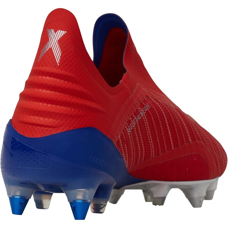 Buy adidas Mens X 18+ SG Soft Ground Football Boots Active Red/Silver