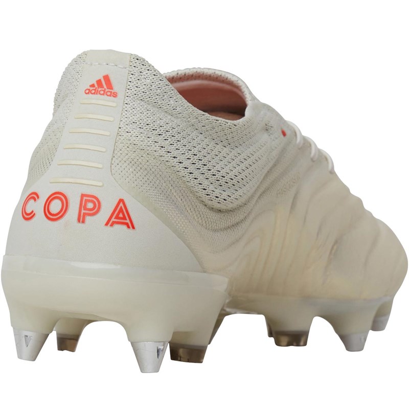 Buy adidas Mens Copa 19.1 SG Soft Ground Football Boots Off White/Solar