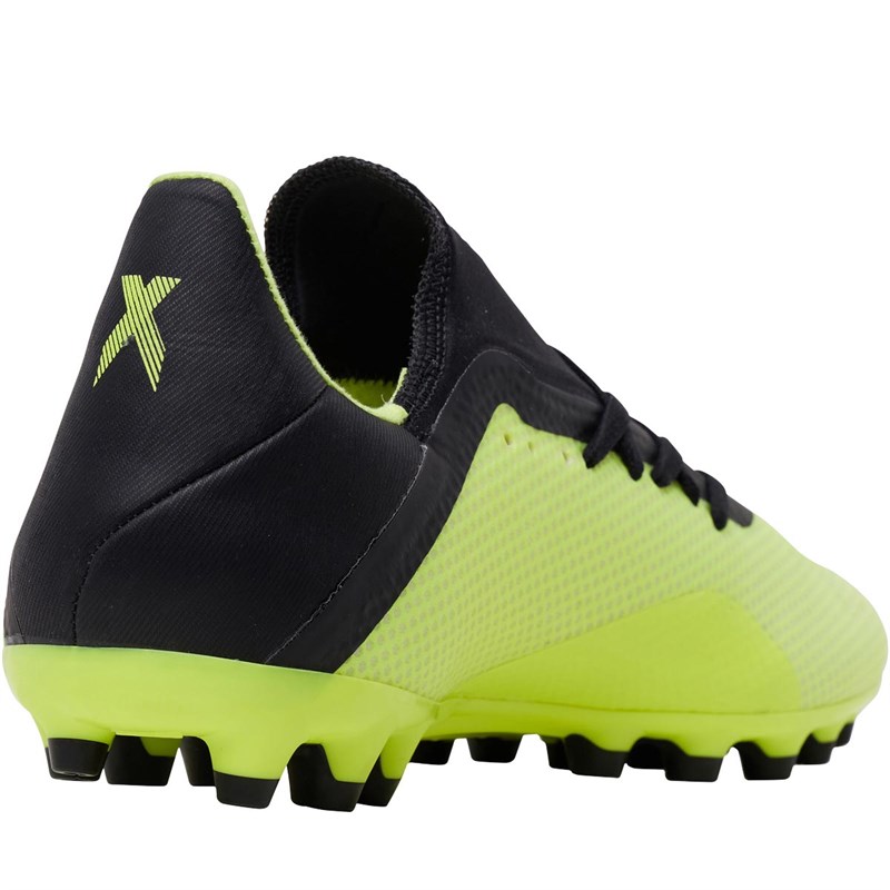 Buy adidas Mens X 18.3 AG Artificial Grass Football Boots Solar Yellow