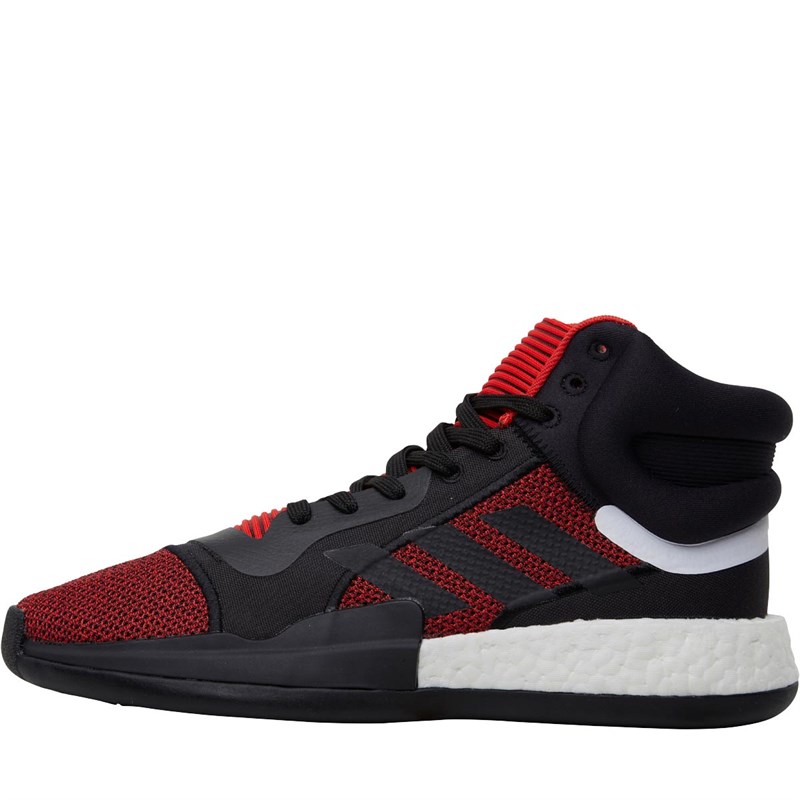 Buy adidas Mens Marquee Boost Basketball Shoes Active Red/Core Black