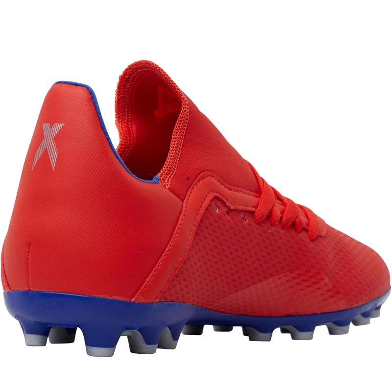 Buy adidas Junior X 18.3 AG Artificial Grass Football Boots Active Red