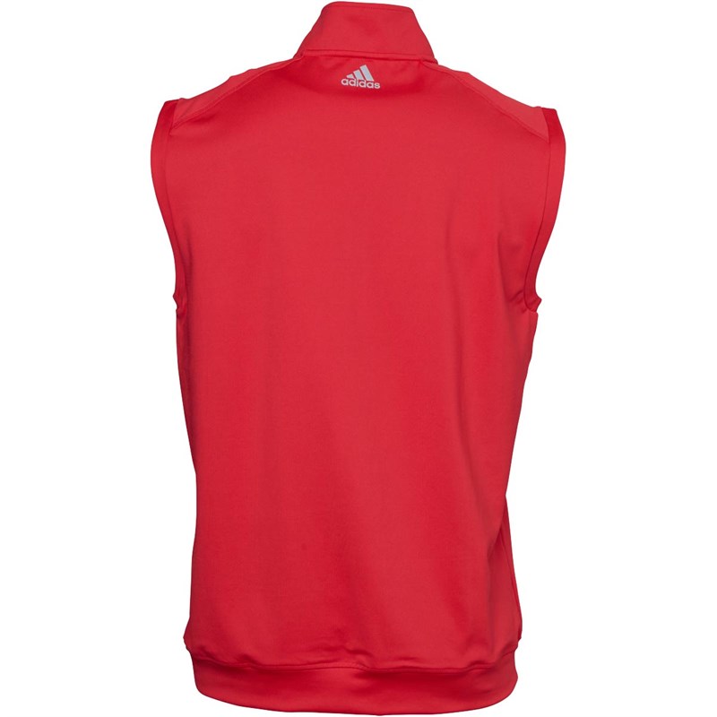 Buy adidas Mens Classic Club 1/4 Zip Golf Vest Active Pink